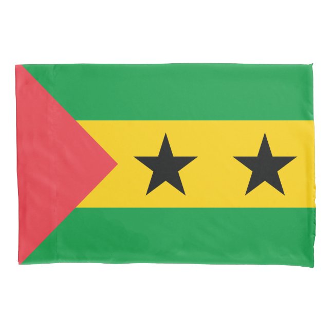 Funda De Cojín Sao Tome and Principe Flag (Anverso)