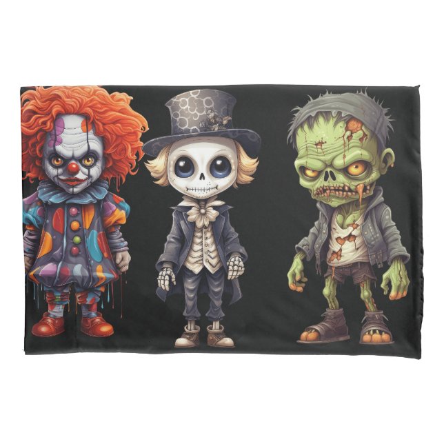 Funda De Cojín Scary Halloween (Anverso)