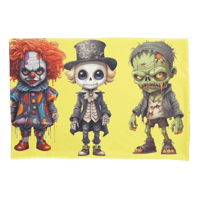 Funda De Cojín Scary Halloween (Anverso)