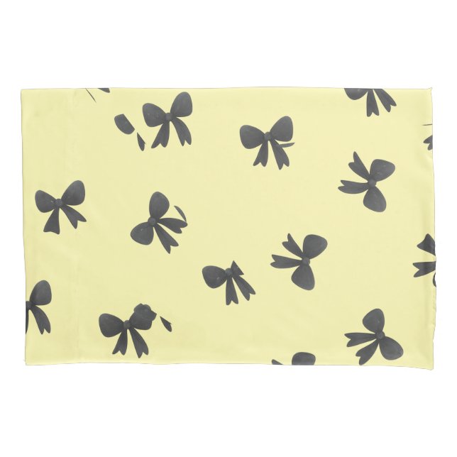 Funda De Cojín Scattered Bow Pattern pillow case-Minimal Design (Anverso)