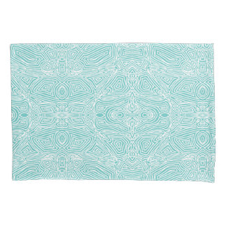 Funda De Cojín Scribbleprints Verde azulado