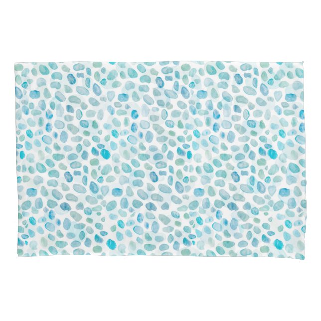 Funda De Cojín Sea Glass Beach Throw (Anverso)