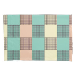 Funda De Cojín Seamless plaid pattern