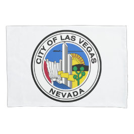 Funda De Cojín Sello urbano de Las Vegas (Nevada)