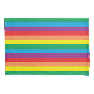 Funda De Cojín Sencillamente patrón arco iris