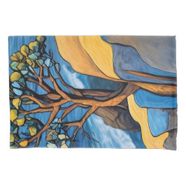 Funda De Cojín Serenidad Barrada de Viento