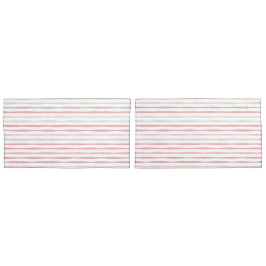 Funda De Cojín Serenidad Romántico Rey rayado rosado