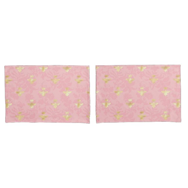 Funda De Cojín Serie Princesa Abeja Diseño #4 (Anverso - Set)