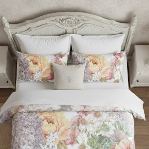 Funda De Cojín Shabby Chic Beautiful Wildflowers