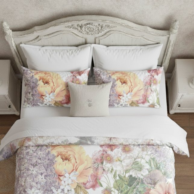Funda De Cojín Shabby Chic Beautiful Wildflowers (Subido por el creador)