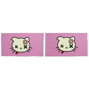 Funda De Cojín Sick Kitty