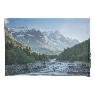 Funda De Cojín Sierra Mont Blanc Massif, Italia