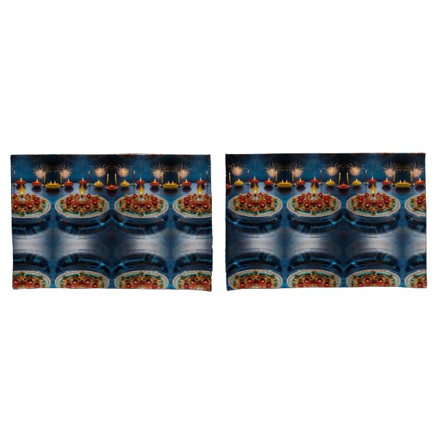 Funda De Cojín Significación e historia en el diwali (Anverso - Set)