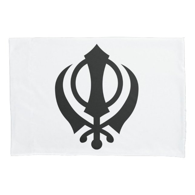 Funda De Cojín Sikh Khanda (Anverso)