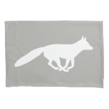 Silhouette Fox blanca