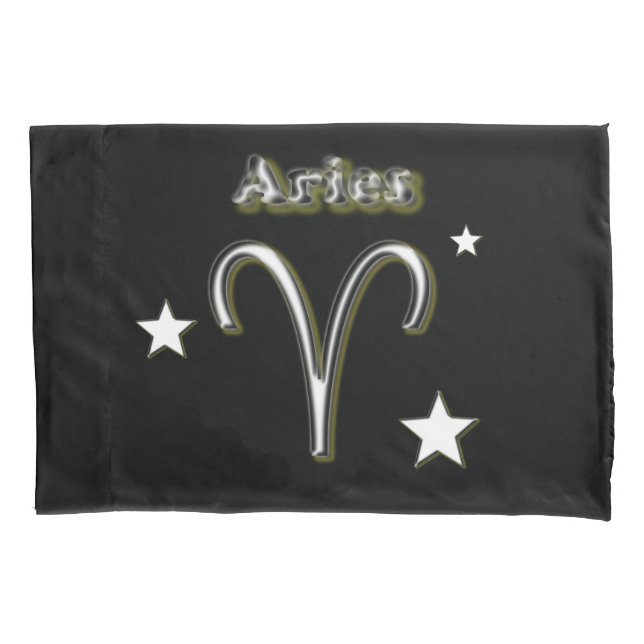Funda De Cojín Símbolo de Aries (Anverso)