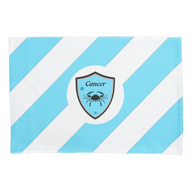 Funda De Cojín Símbolo de cáncer         (Anverso)