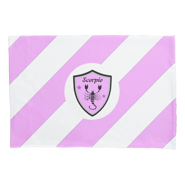 Funda De Cojín Símbolo de escorpión       (Anverso)