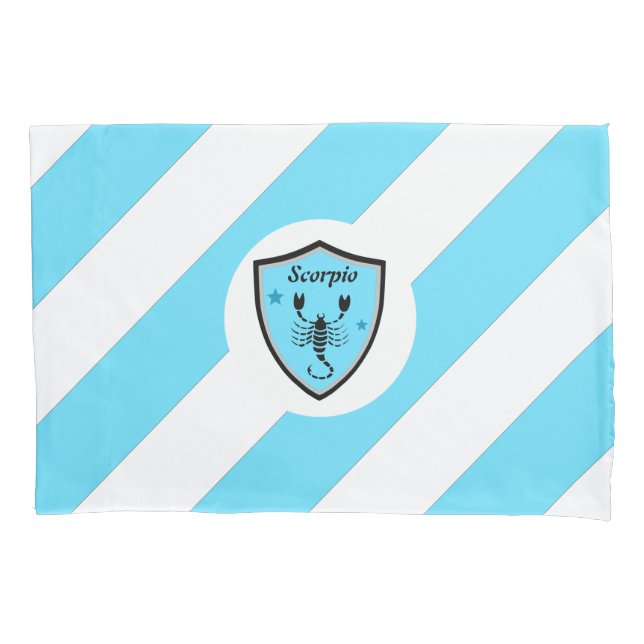 Funda De Cojín Símbolo de escorpión    (Anverso)