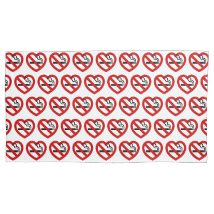 Funda De Cojín Sin amor por el Rótulo del tabaco