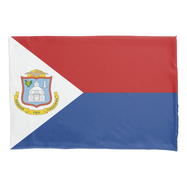 Funda De Cojín Sint Maarten Flag (Anverso)