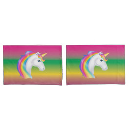 Funda De Cojín Sistema de la caja de la almohada del unicornio