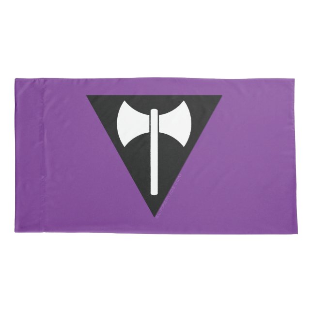 Funda De Cojín SlipperyJoe bandera del orgullo lesbiano poderoso  (Reverso)
