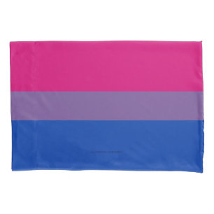 Funda De Cojín SlipperyJoe's Bisexual Pride Flag lavender-pink bl