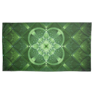 Funda De Cojín SlipperyJoe's Día de San Patricio brillante trébol
