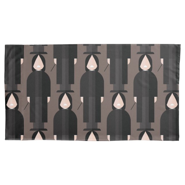 Funda De Cojín Slytherus – Dark Academia Pillowcase (Anverso-izquierdo)