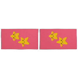 Funda De Cojín Smiling Stars Pillowcase