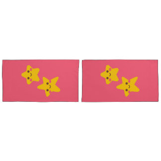 Funda De Cojín Smiling Stars Pillowcase