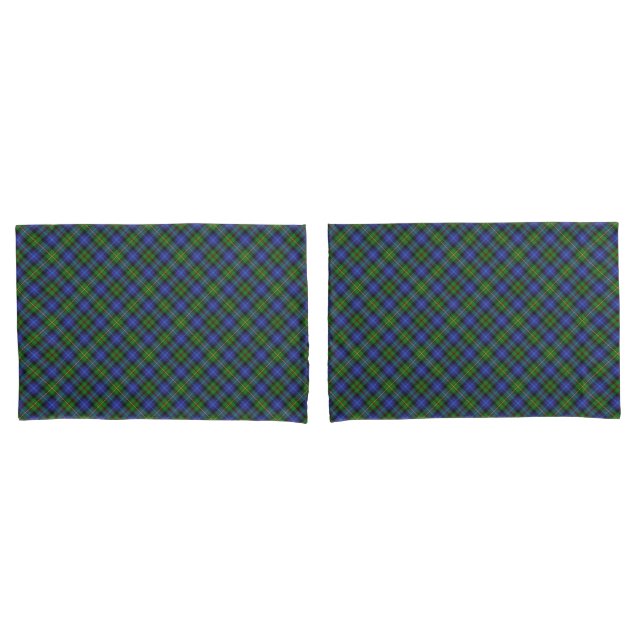 Funda De Cojín Smith Scottish Clan Tartan Plaid (Anverso - Set)