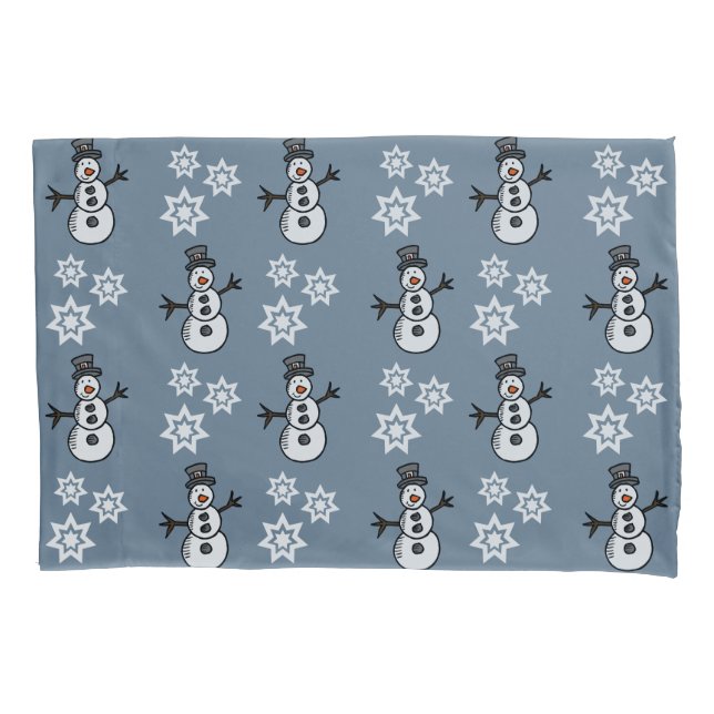 Funda De Cojín Snowman (Anverso)