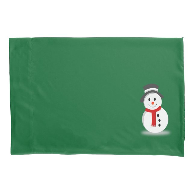 Funda De Cojín Snowman (Anverso)