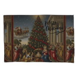 Funda De Cojín Soft Microfiber Nativity Christmas Pillowcase
