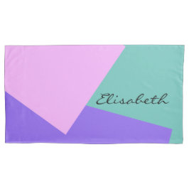 Funda De Cojín Sólo Color Backgr. Lílago rosa claro + tus ideas