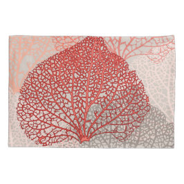 Funda De Cojín Sombra de coral