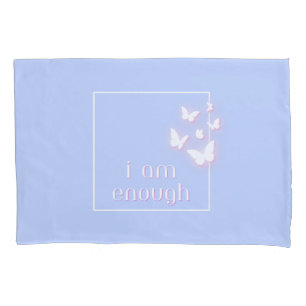 Funda De Cojín Soy suficiente, Cita de amor propio