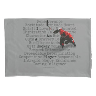 Funda De Cojín Soy un jugador de hockey