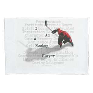 Funda De Cojín Soy un jugador de hockey