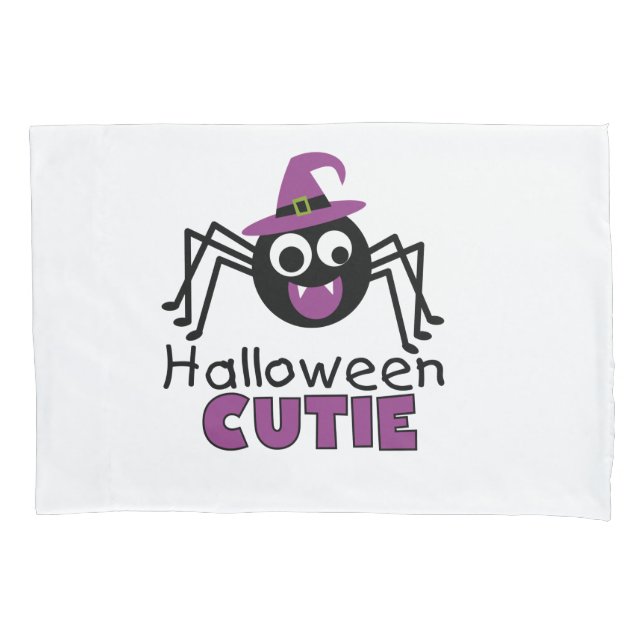Funda De Cojín Spider Halloween Cutie (Anverso)