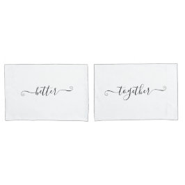 Funda De Cojín Sr. y Sra. Couple Better Together Pillowcase