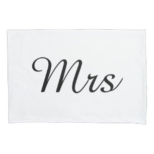 Funda De Cojín Sr. y Sra.   elegante pareja moderna