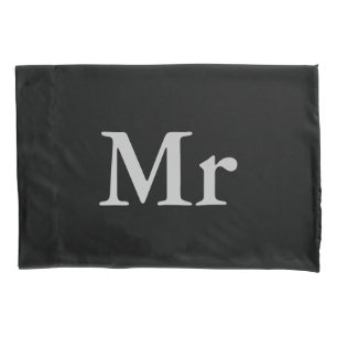 Funda De Cojín Sr. y Sra.  elegante pareja moderna
