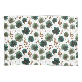 Funda De Cojín St. Patrick’s Day Musical Shamrock