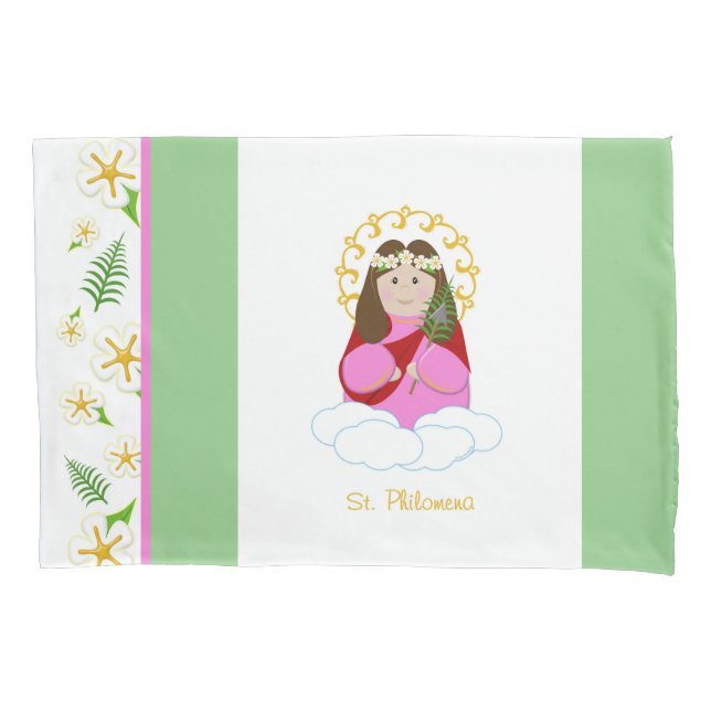 Funda De Cojín St. Philomena (Anverso)