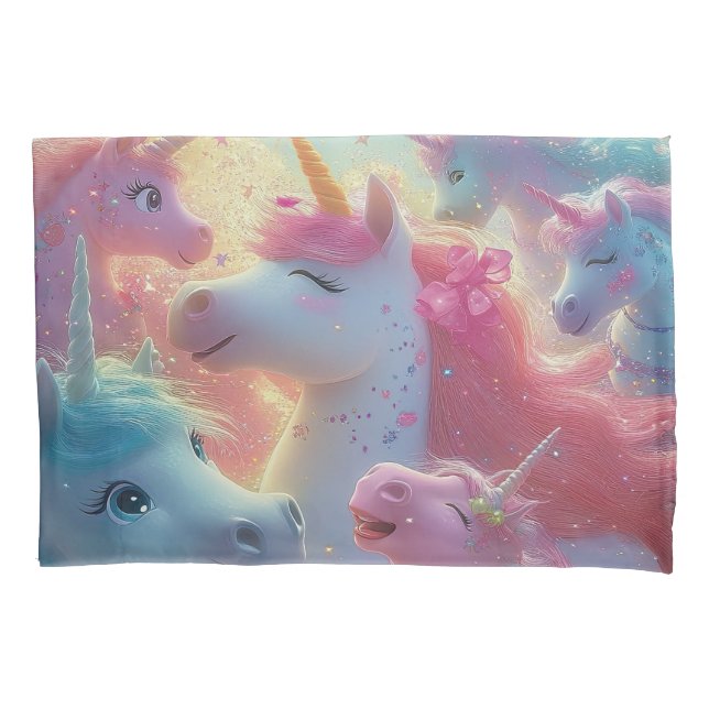 Funda De Cojín Stardust Unicorn Gala (Anverso)