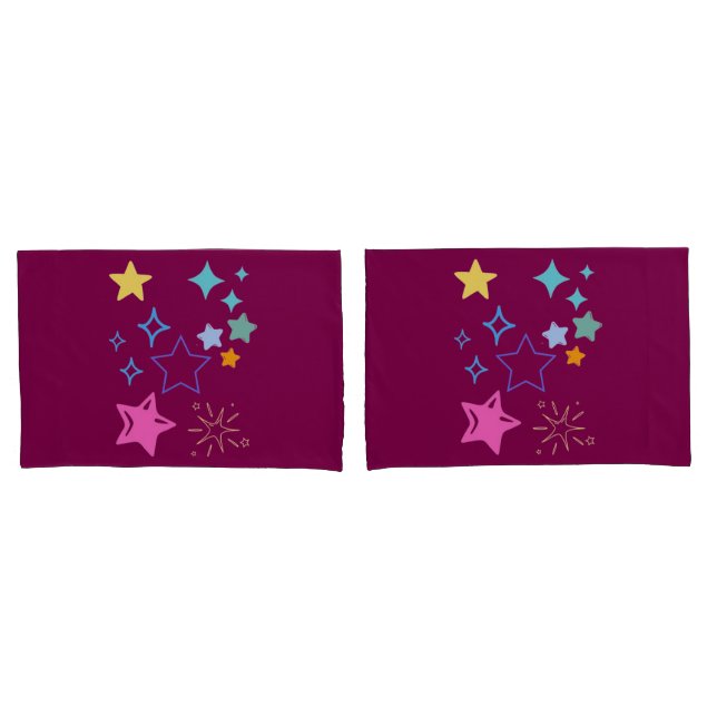 Funda De Cojín Stars Pillowcase (Anverso - Set)
