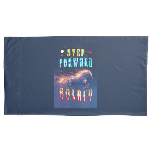 Funda De Cojín Step Forward Boldly (Anverso)